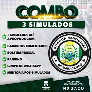 Imagem de capa para o Curso online SIMULADOS PARA A GMM COM RANKING
