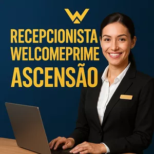 Imagem do curso Recepcionista WelcomePrime Ascensão 