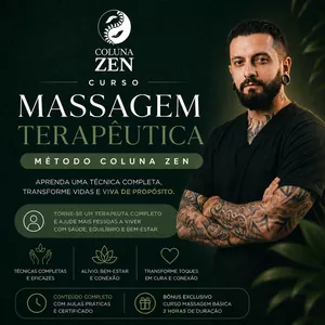 Imagem do curso Massagem Terapêutica - Método Coluna Zen