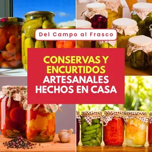 Imagen de portada para Curso online Conservas y Encurtidos Artesanales Hechos en Casa