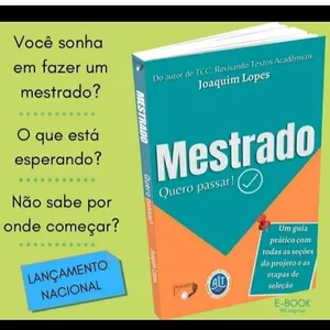 Imagem do curso MESTRADO: QUERO PASSAR!