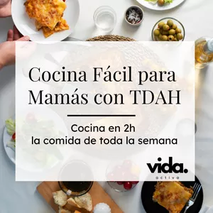 Imagen de portada para Curso online Cocina Fácil para Mamás con TDAH