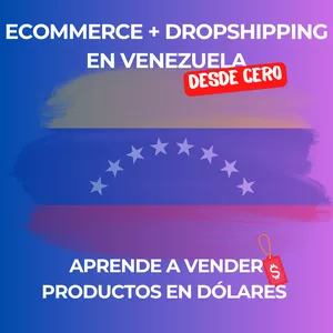 Imagen de portada para Ebook Comienza a hacer eCommerce + Dropshipping en Venezuela