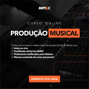Imagem de capa para o Curso online Produção Musical