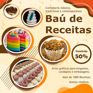 Imagem do curso Baú de Receitas Gourmet e Tradicionais