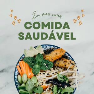 Imagem de capa para o Ebook COMIDA MAIS SAUDÁVEL 1.0