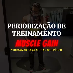 Imagem de capa para o Ebook PERIODIZAÇÃO DE TREINAMENTO MUSCLE GAIN