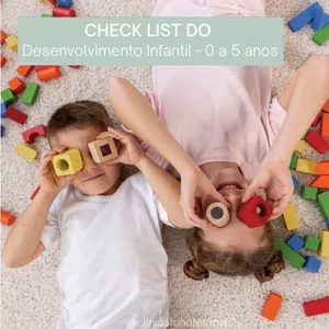 Imagem de capa para o Curso online Check list do Desenvolvimento Infantil - 0 a 5 anos