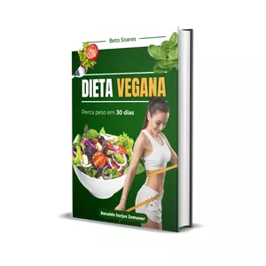 Imagem de capa para o Ebook DIETA VEGANA