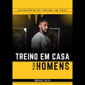 Imagem de capa para o Ebook Treino em Casa para Homens