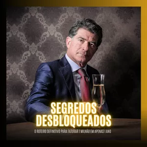Imagem de capa para o Ebook Segredos Desbloqueados: O Roteiro Definitivo para Faturar 1 Milhão em 1 Ano