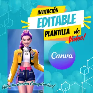 Imagen de portada para Ebook Crea la Invitación Perfecta para el Cumpleaños de tu hijo (K-Pop)