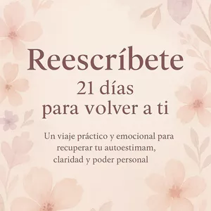 Imagen de portada para Ebook ✨ Reescríbete: 21 días para volver a ti ✨