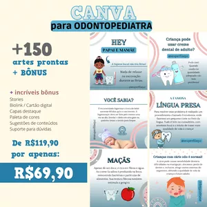 Imagem do curso CANVA ODONTOPEDIATRA