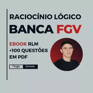 Imagem de capa para o Ebook Raciocínio Lógico Banca FGV