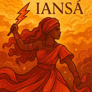 Imagem de capa para o Ebook Oferendas para a Orixá Iansã