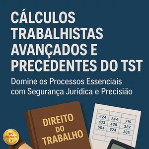 Imagem do curso CÁLCULOS TRABALHISTAS AVANÇADOS E PRECEDENTES DO TST: Domine os Processos Essenciais com Segurança Jurídica e Precisão (Pontuação no PEPC)