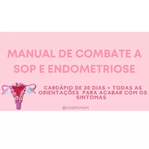Imagem de capa para o Ebook Manual de combate a SOP e endometriose