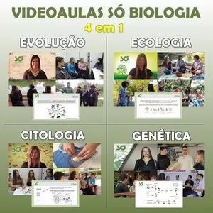 Imagem de capa para o Curso online Videoaulas Só Biologia (4 em 1)