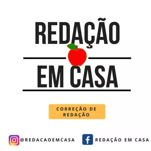 Imagem de capa para o Ebook Apostila de redação : "Redação em Casa - Os segredos de uma redação de alto nível"