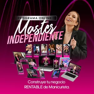 Imagen de portada para Curso online Master Independiente: Construye tu negocio RENTABLE de manicura y crece sin límites