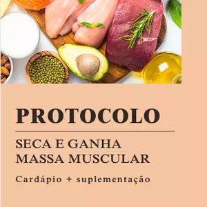 Imagem de capa para o Curso online Protocolo Seca e Ganha de Massa Muscular - Dra Dani Cyrulin