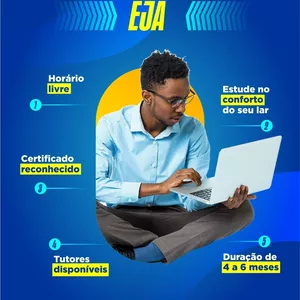Imagem do curso EJAS - ensino fundamental e médio 