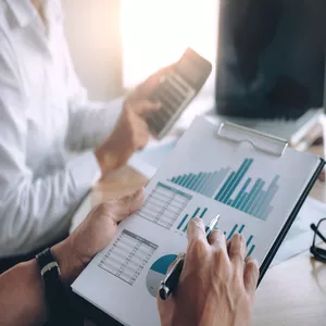 Imagem de capa para o Curso online Planilha Dashboard Fluxo de Caixa com DRE e Indicadores