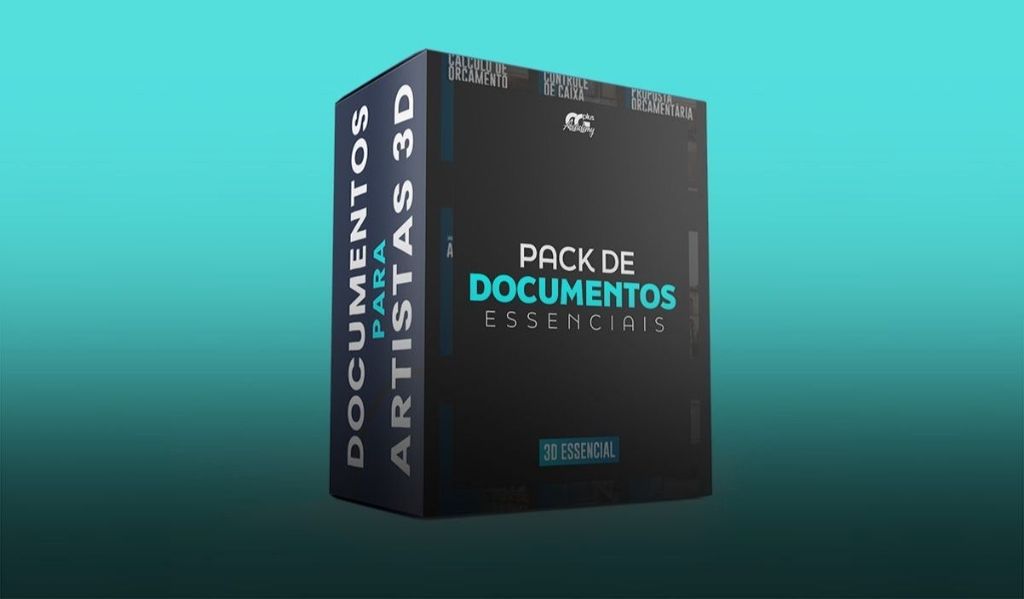 Pack Essencial - Documentos para Artistas 3D
