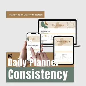 Cover image for Ebook Daily Planner Consistency