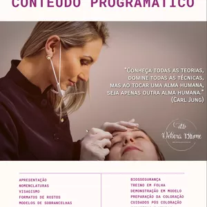Imagem do curso Treinamento Online de Designer de Sobrancelhas