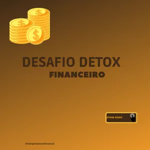 Imagem de capa para o Curso online DESAFIO  DETOX FINANÇEIRO