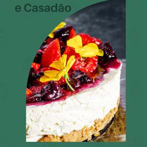 Imagem de capa para o Ebook Ebook Cheesecakes e Casadão de Goiabada Veganos