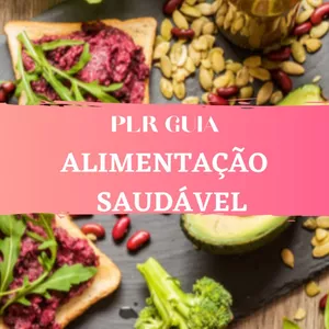 Imagem de capa para o Ebook PLR DA SAÚDE ALIMENTAR.