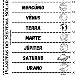 Imagem de capa para o Ebook Planetas do sistema solar-PDF