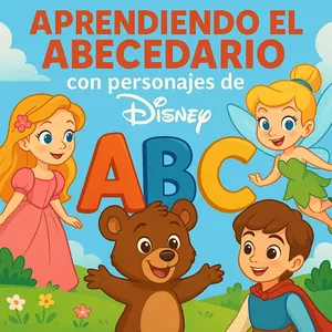 Imagen de portada para Ebook Aprende el Abecedario con Magia Disney – Recurso Educativo para Niños