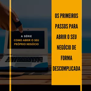 Imagem de capa para o Ebook Os primeiros passos para abrir o seu negócio de forma descomplicada