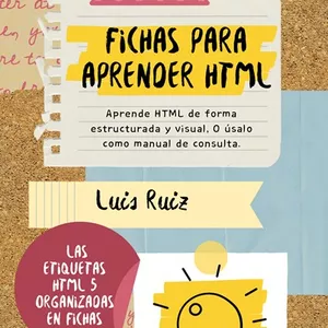 Imagen de portada para Ebook FICHAS PARA APRENDER HTML