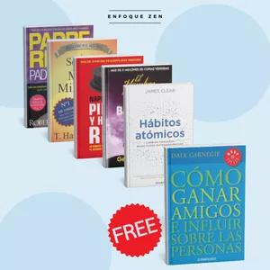 Imagen de portada para Curso online Pack 5+1 eBooks para el Éxito Financiero y Profesional (¡50% OFF!)