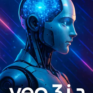 Imagem de capa para o Ebook Google VEO 3 : O Guia Definitivo para Vídeos Virais e Profissionais