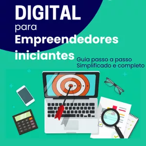 Imagem de capa para o Ebook Marketing digital para empreendedores iniciantes