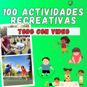 Imagen de portada para Curso online 🤩100 ACTIVIDADES RECREATIVAS CON VIDEOS🤩