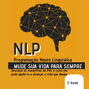 Imagem de capa para o Ebook NLP Programação Neuro Linguística