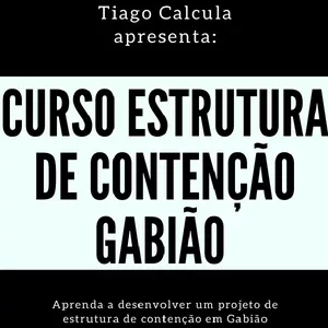 Imagem de capa para o Curso online Curso de Estrutura de Contenção Modulo Gabião