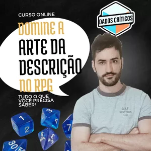 Imagem de capa para o Curso online Domine a Arte da Descrição no RPG