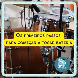 Imagem de capa para o Curso online Baterazero - Os primeiros passos para começar a tocar bateria