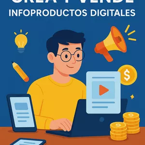 Imagen de portada para Ebook Genera ingresos desde casa con infoproductos