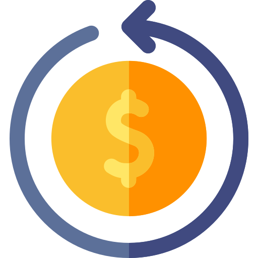 Devolução de dinheiro.