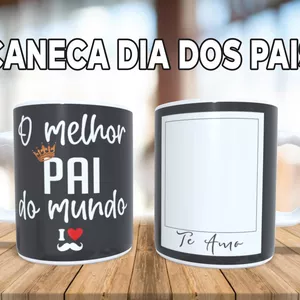 Imagem de capa para o Curso online Arte digital - Caneca  ''O melhor pai do mundo'' - Dia dos pais