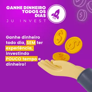 Imagem de Ganhe dinheiro todos os dias sem experiência, investindo pouco tempo e dinheiro. criado por Juliana na hotmart